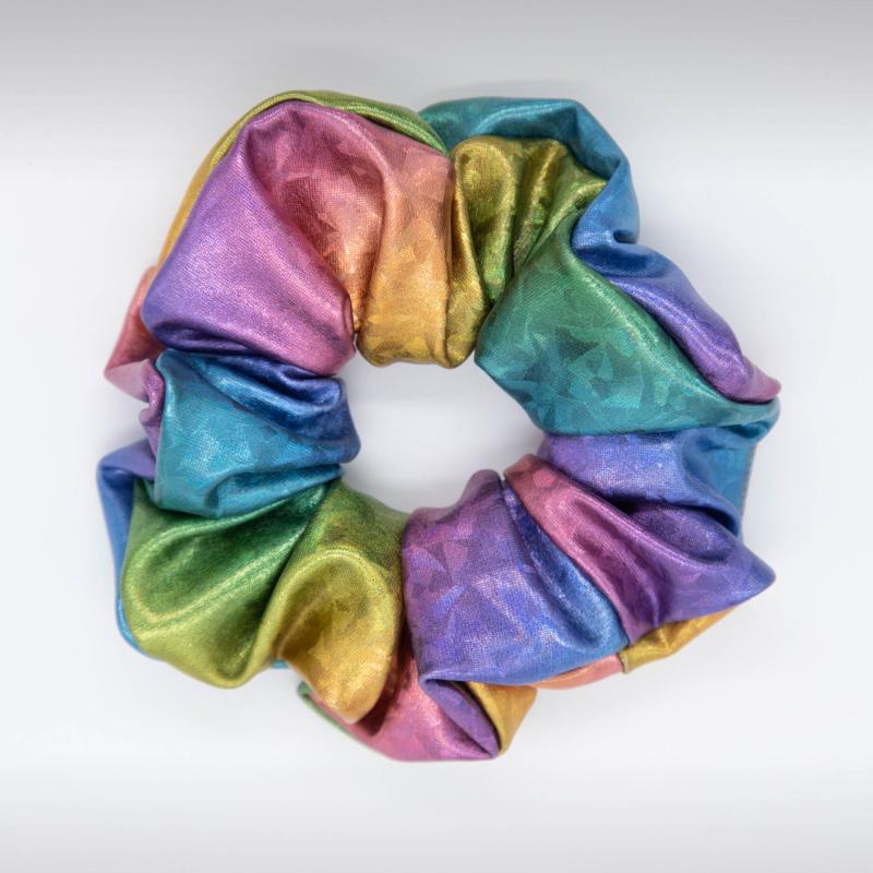 Rainbow Scrunchie
